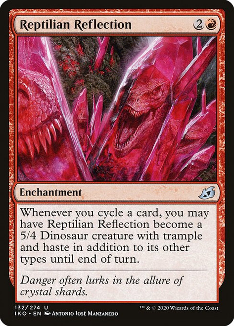 Reptilian Reflection (IKO) (Foil) (#132)