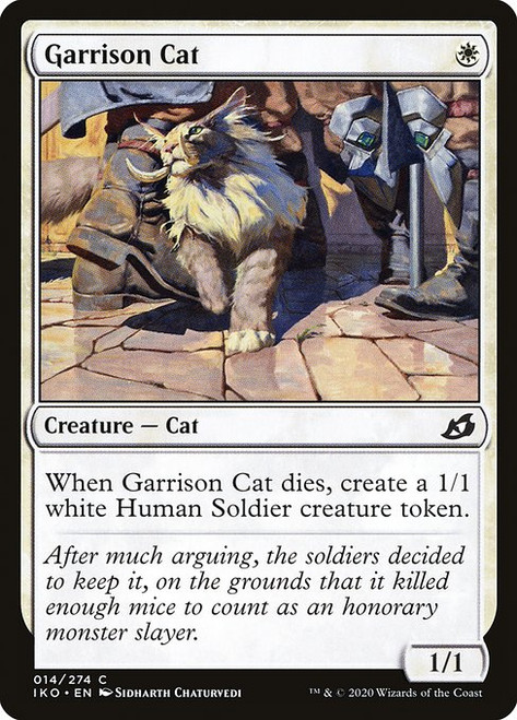 Garrison Cat (IKO) (Foil) (#14)