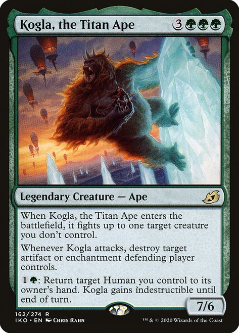 Kogla, the Titan Ape (IKO) (Foil) (#162)
