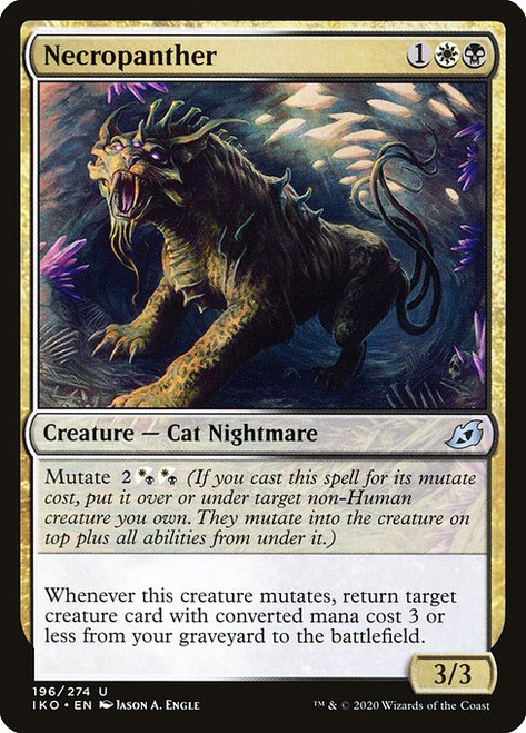 Necropanther (IKO) (Foil) (#196)