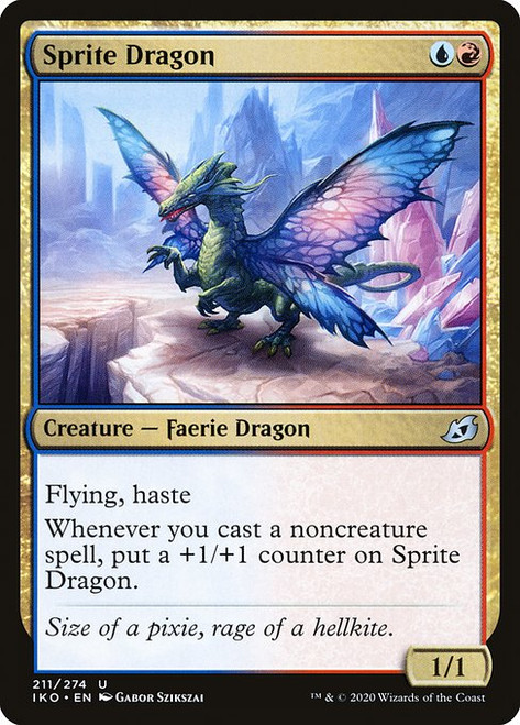 Sprite Dragon (IKO) (Foil) (#211)