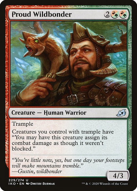 Proud Wildbonder (IKO) (Foil) (#229)