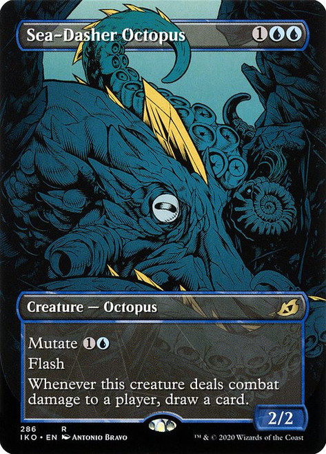 Sea-Dasher Octopus (IKO) (Foil) (Showcase) (#286)