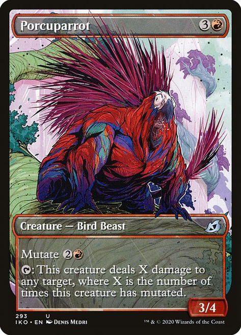 Porcuparrot (IKO) (Foil) (Showcase) (#293)
