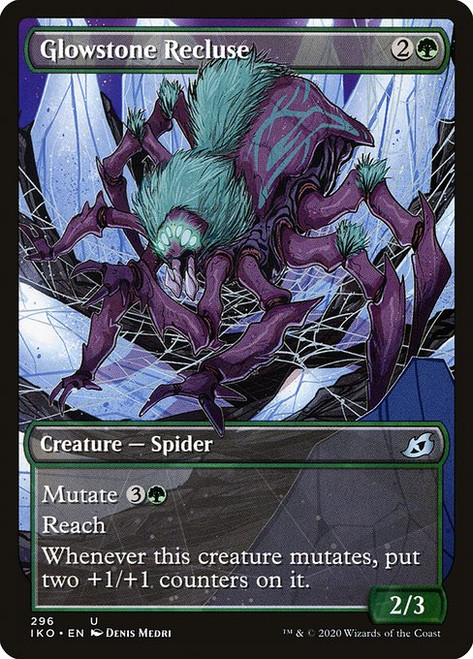 Glowstone Recluse (IKO) (Foil) (Showcase) (#296)