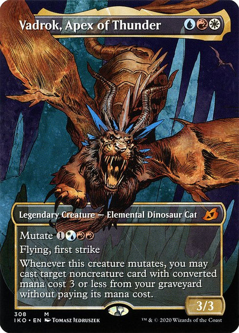 Vadrok, Apex of Thunder (IKO) (Foil) (Showcase) (#308)