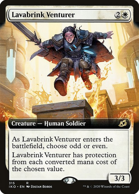 Lavabrink Venturer (IKO) (Foil) (Extended Art) (#315)