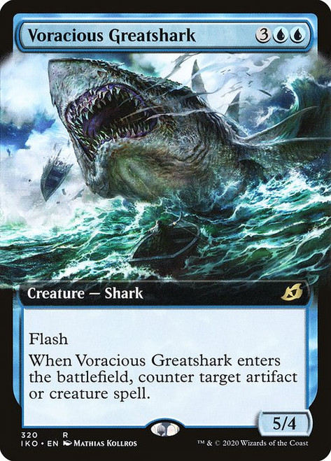 Voracious Greatshark (IKO) (Extended Art) (#320)