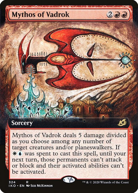Mythos of Vadrok (IKO) (Foil) (Extended Art) (#324)