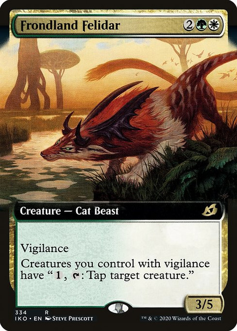 Frondland Felidar (IKO) (Extended Art) (#334)