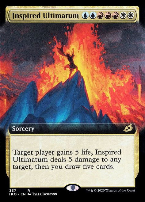 Inspired Ultimatum (IKO) (Foil) (Extended Art) (#337)