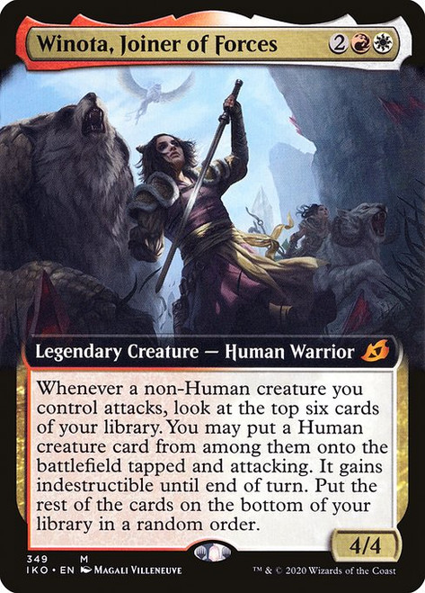 Winota, Joiner of Forces (IKO) (Foil) (Extended Art) (#349)