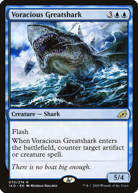 Voracious Greatshark (IKO) (Foil) (#70)