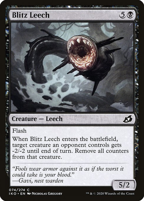 Blitz Leech (IKO) (Foil) (#74)
