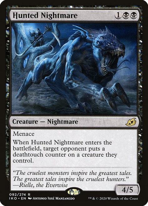 Hunted Nightmare (IKO) (Foil) (#92)