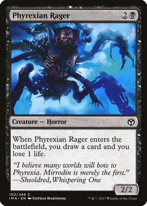 Phyrexian Rager (IMA) (#102)