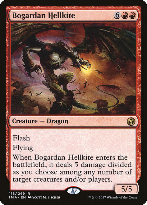Bogardan Hellkite (IMA) (Foil) (#118)