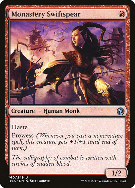 Monastery Swiftspear (IMA) (Foil) (#140)