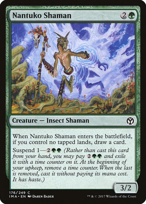 Nantuko Shaman (IMA) (Foil) (#176)