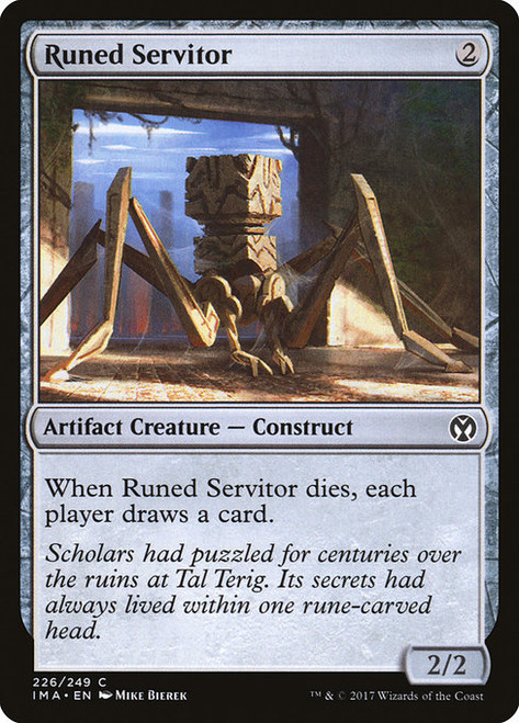 Runed Servitor (IMA) (Foil) (#226)