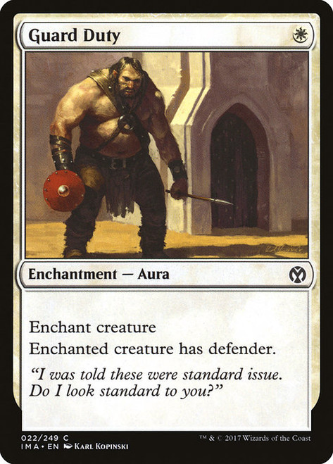 Guard Duty (IMA) (Foil) (#22)