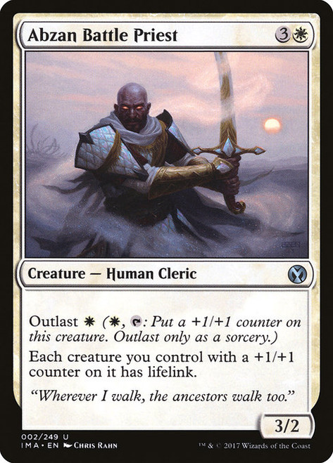 Abzan Battle Priest (IMA) (Foil) (#2)