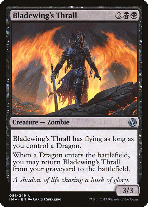 Bladewing's Thrall (IMA) (Foil) (#81)
