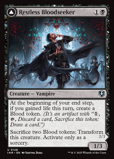 Restless Bloodseeker // Bloodsoaked Reveler (INR) (#128)