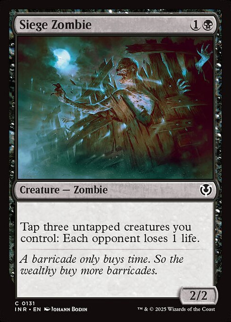 Siege Zombie (INR) (Foil) (#131)