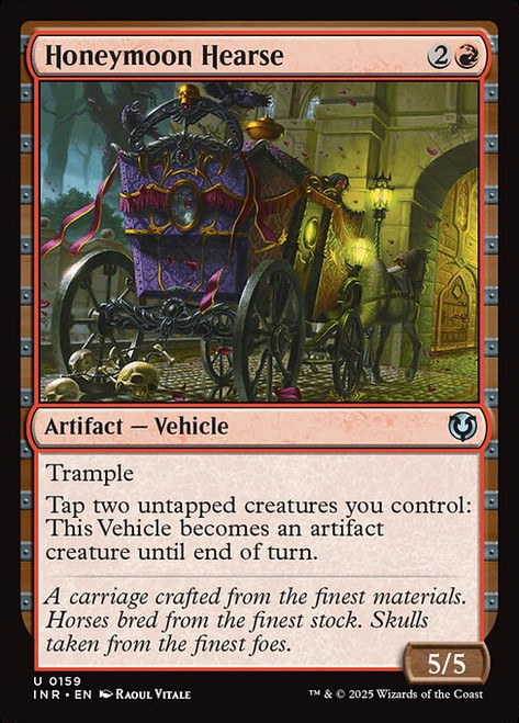 Honeymoon Hearse (INR) (Foil) (#159)