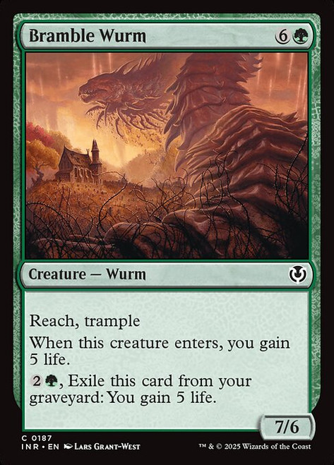 Bramble Wurm (INR) (Foil) (#187)