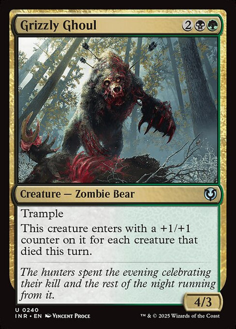 Grizzly Ghoul (INR) (Foil) (#240)