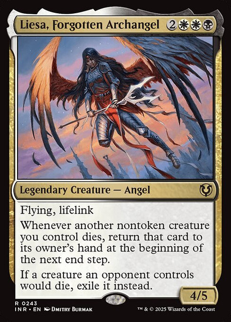 Liesa, Forgotten Archangel (INR) (Foil) (#243)