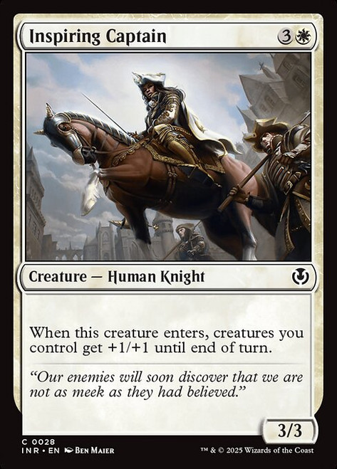 Inspiring Captain (INR) (Foil) (#28)