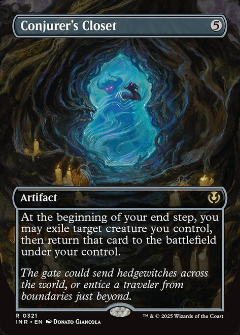 Conjurer's Closet (INR) (Foil) (Borderless) (#321)