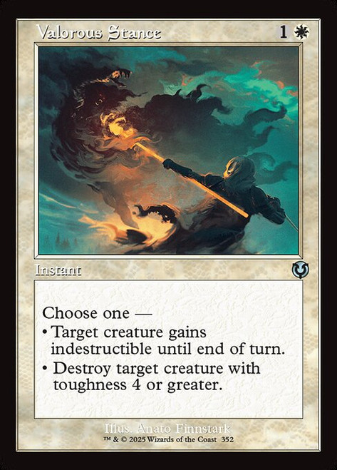 Valorous Stance (INR) (Foil) (#352)