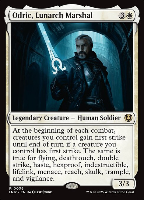 Odric, Lunarch Marshal (INR) (Foil) (#36)