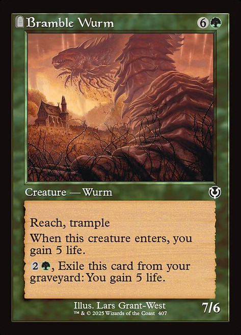 Bramble Wurm (INR) (#407)