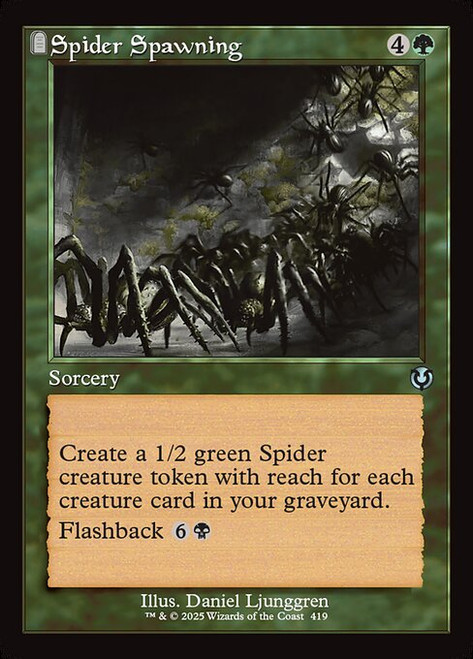 Spider Spawning (INR) (Foil) (#419)
