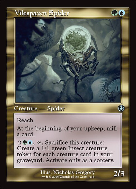 Vilespawn Spider (INR) (Foil) (#436)