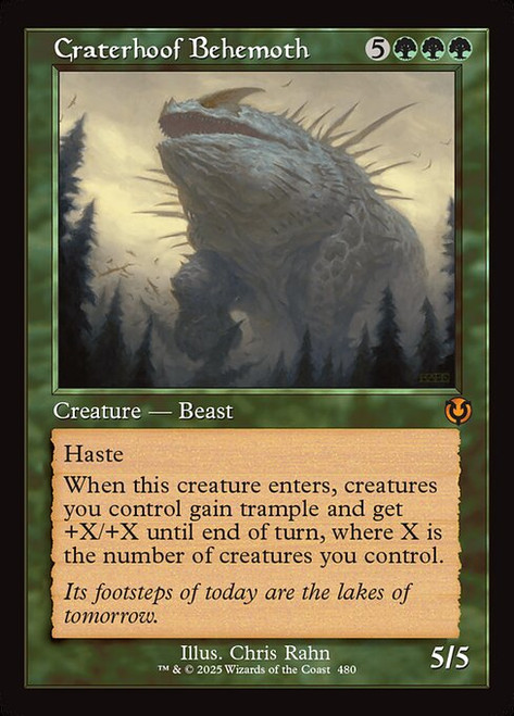 Craterhoof Behemoth (INR) (#480)