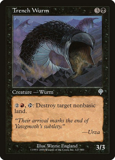 Trench Wurm (INV) (Foil) (#127)