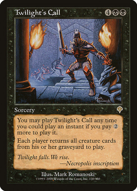 Twilight's Call (INV) (Foil) (#130)