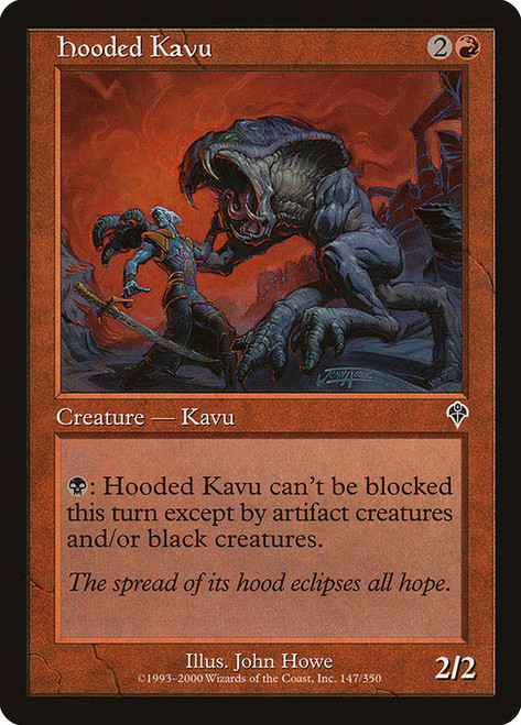 Hooded Kavu (INV) (Foil) (#147)
