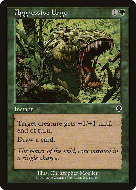 Aggressive Urge (INV) (Foil) (#181)
