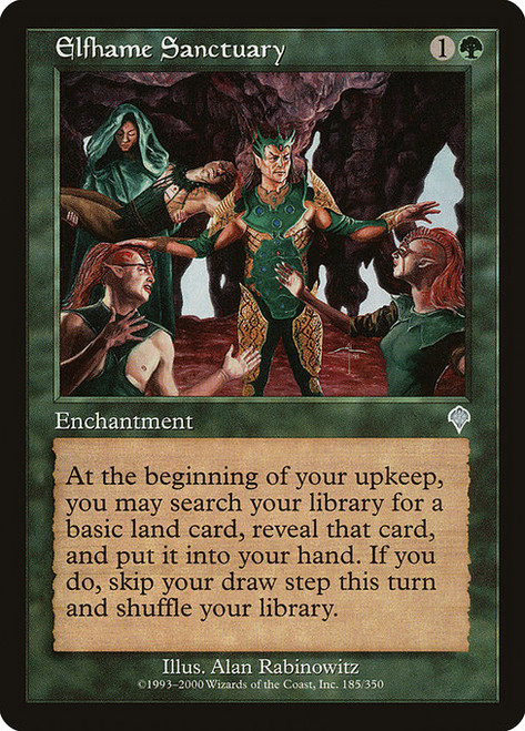 Elfhame Sanctuary (INV) (Foil) (#185)