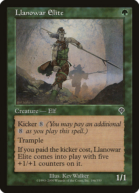 Llanowar Elite (INV) (Foil) (#196)