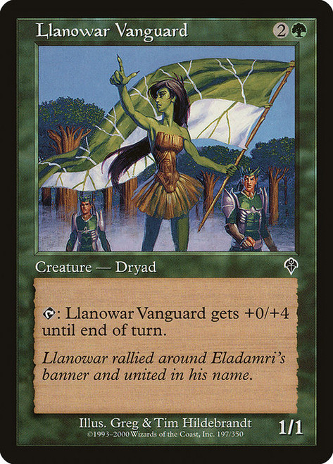 Llanowar Vanguard (INV) (Foil) (#197)