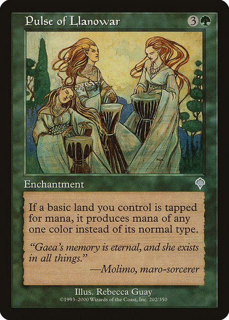 Pulse of Llanowar (INV) (Foil) (#202)