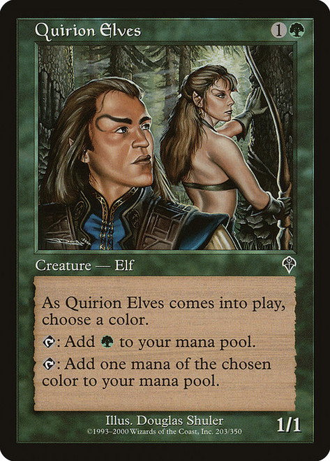 Quirion Elves (INV) (Foil) (#203)